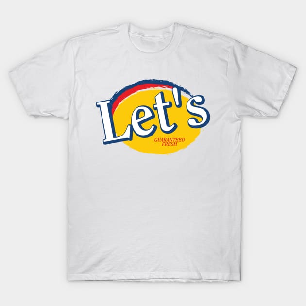 Let´s Potato Chips Logo T-Shirt by Mr5tanley